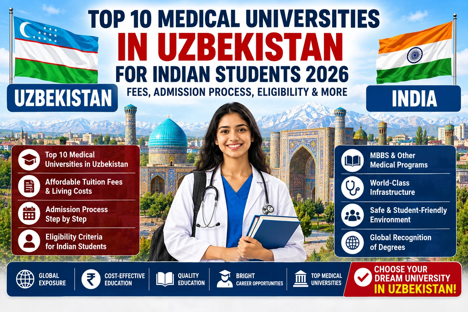 Top 10 Medical Universities in Uzbekistan for Indian Students 2026